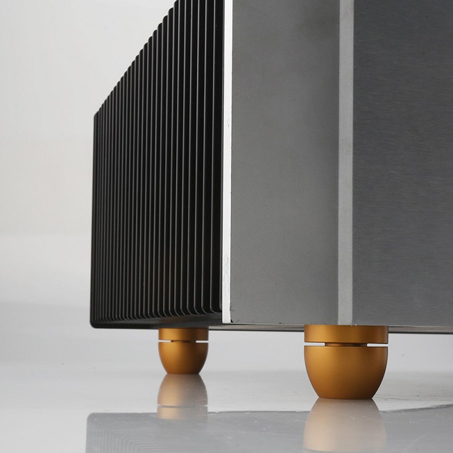 4Pcs Audio Absorber Foot Feet Pads Audio Pads for CD Player Golden