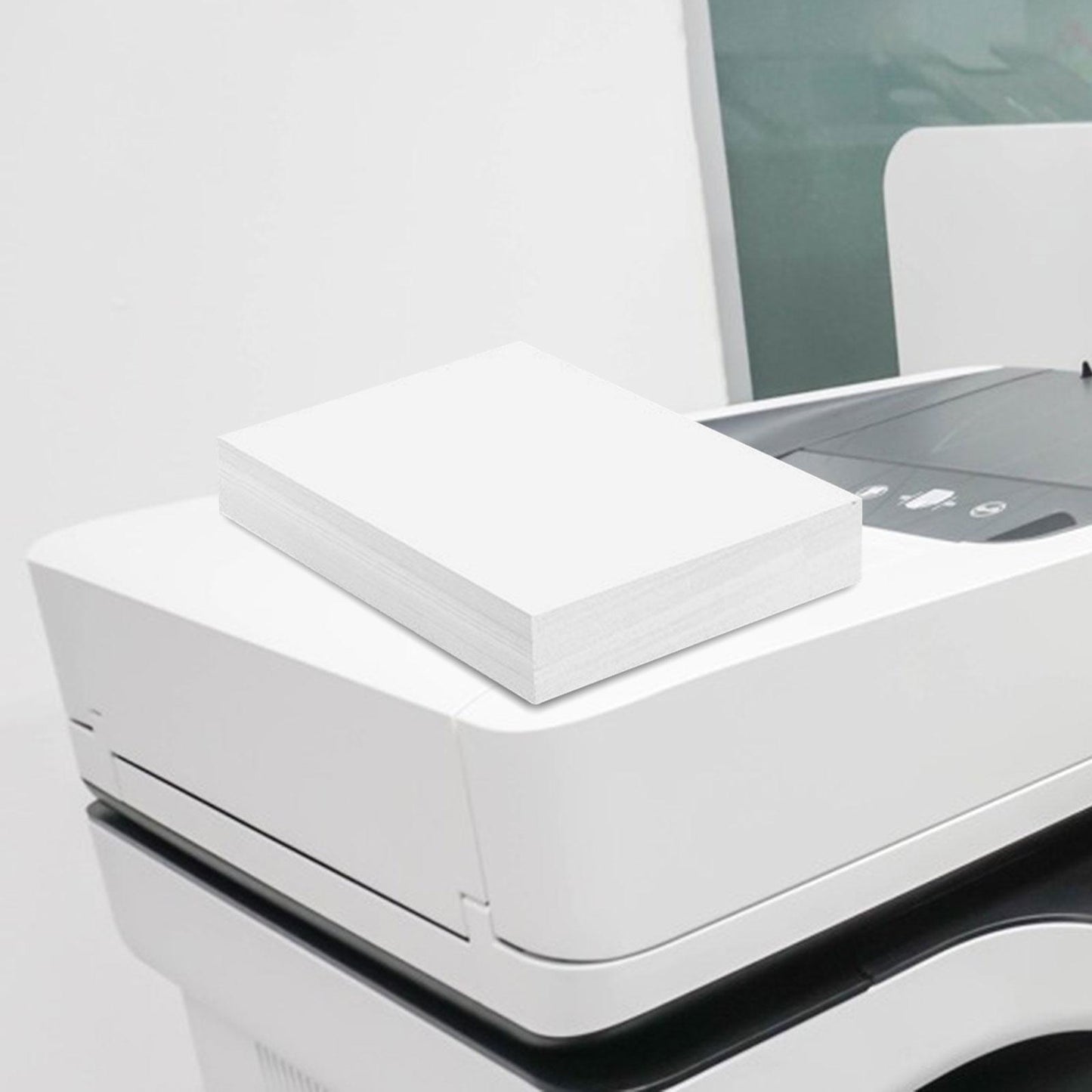 A4 Copying Paper 8.3" x 11.7" Smooth 500 Count for Home Office Reports Memos 80g