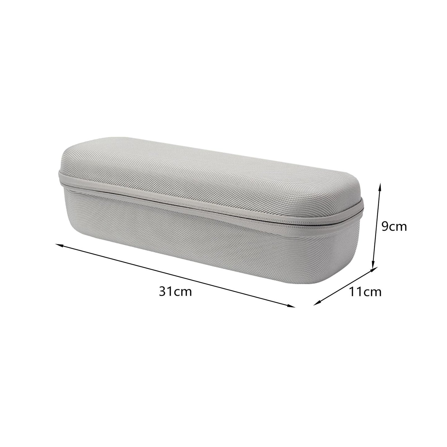 Microphone Case EVA Portable Organizer Sponge Filling Protective Storage Box