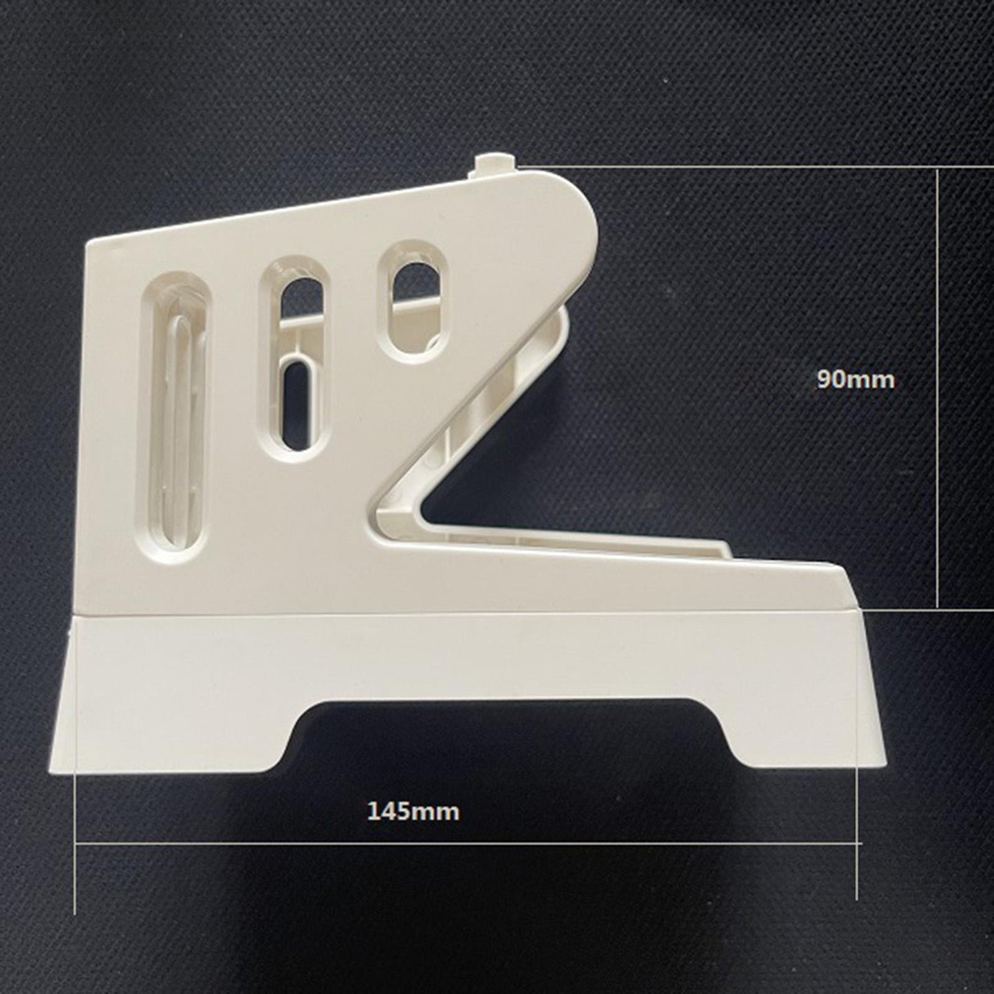 White Thermal Label Holder Durable Length 145mm for Rolls and Fanfold Labels