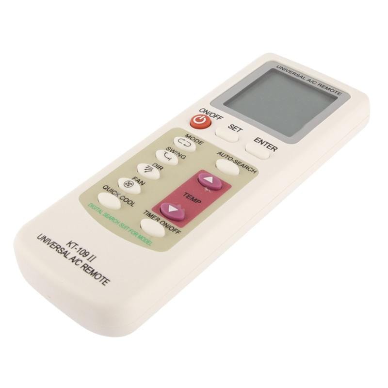 Universal Air Conditioner IR Remote Controller (White)