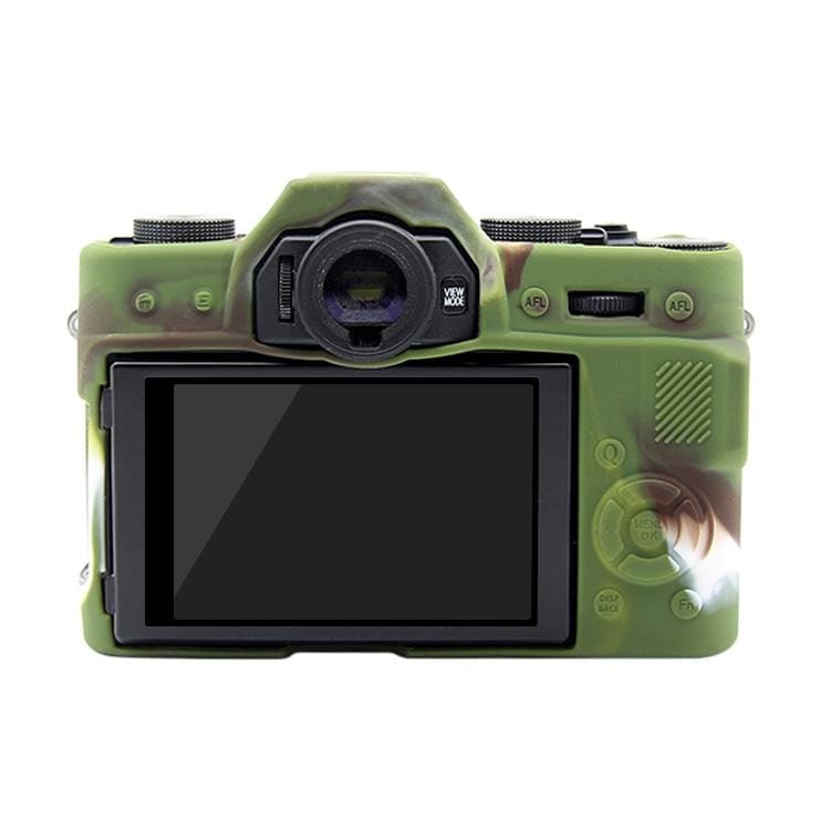 PULUZ Soft Silicone Protective Case for FUJIFILM XT10 (Coffee)