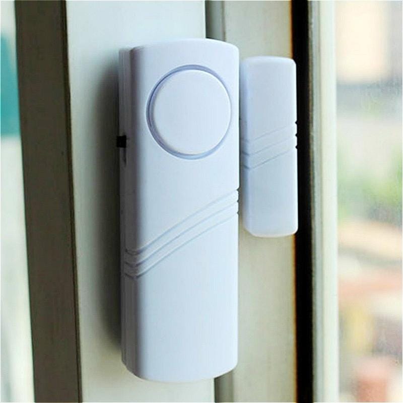 5 PCS Door Window Wireless Burglar Alarm Door Magnetic Alarm Household Safety Equipment