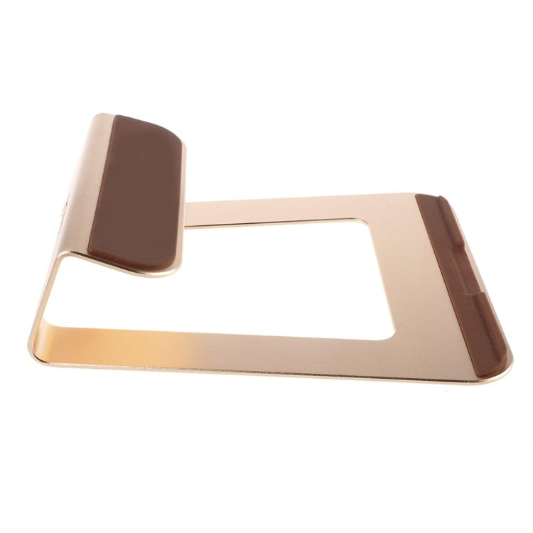 Aluminum Alloy Laptop Holder Stand Desktop Notebook Heat Dissipation Bracket - Gold