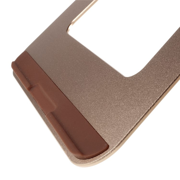 Aluminum Alloy Laptop Holder Stand Desktop Notebook Heat Dissipation Bracket - Gold