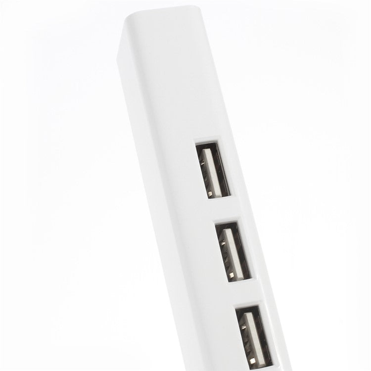 USB 3.1 Type C to 3-Port USB 2.0 Hub with Gigabyte Ethernet Adapter for Apple New MacBook 12-inch - White