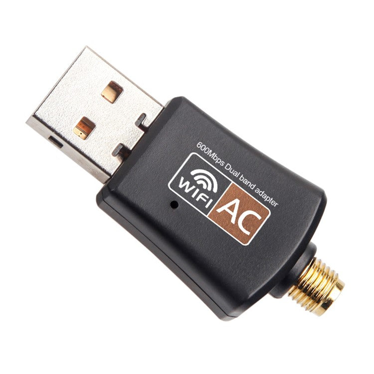 AC600M Dual Band 2.4G/5G USB Wifi Antenna Adapter USB WiFi Network Dongle