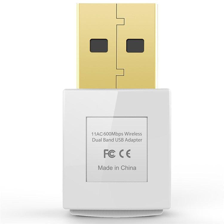 EDUP 600Mbps Mini Wireless Dual Band WiFi USB Adapter EP-AC1619