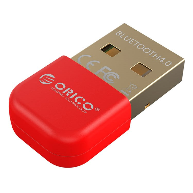 ORICO BTA-403 Portable USB Bluetooth Adapter Dongle for Smartphone Tablet Speaker Headset - Red