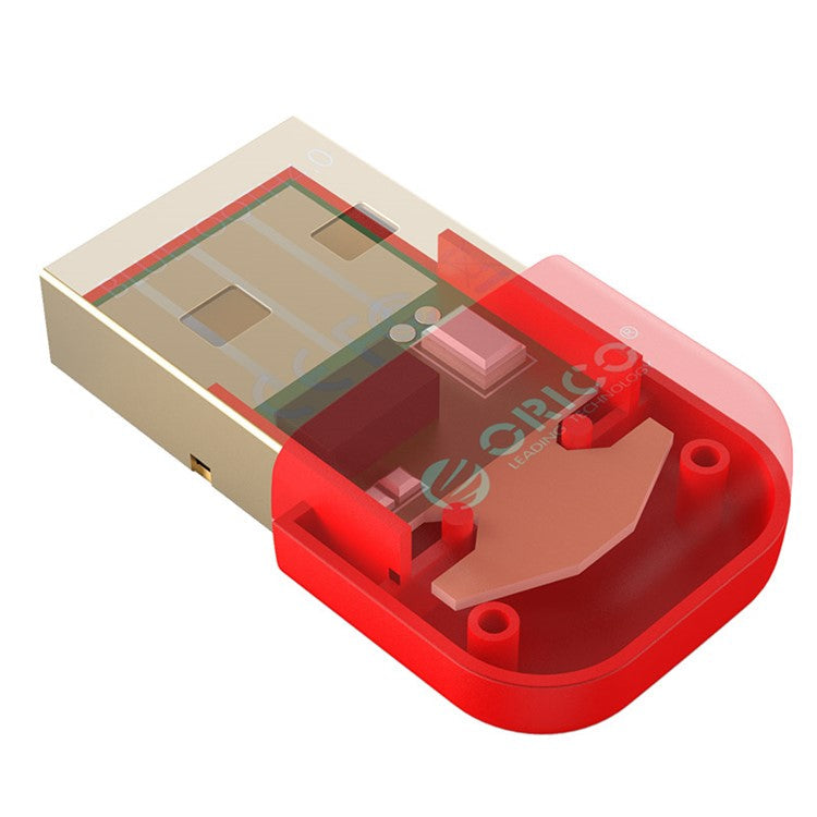 ORICO BTA-403 Portable USB Bluetooth Adapter Dongle for Smartphone Tablet Speaker Headset - Red