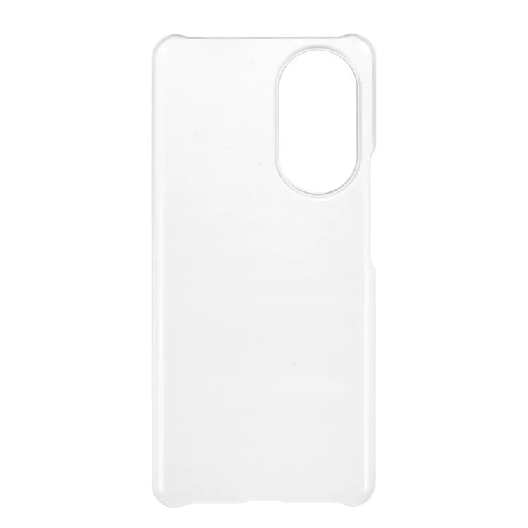 Colorful Rubberized Workmanship Plastic Phone Case for Honor 50 / Huawei nova 9 - Transparent
