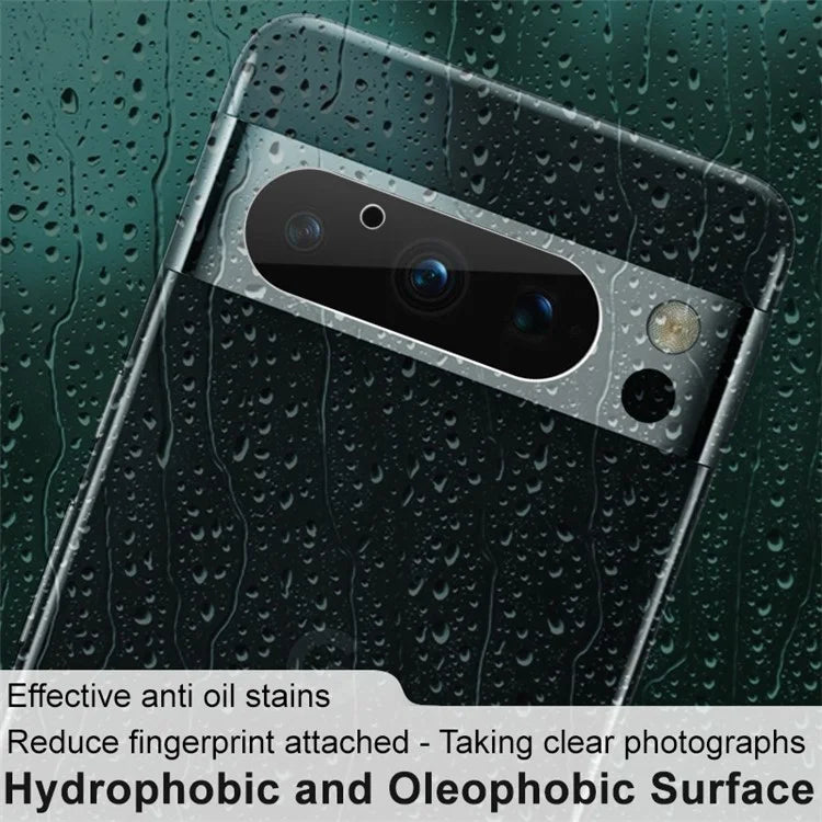 IMAK 2Pcs / Set For Google Pixel 8 Pro Tempered Glass Lens Protector Anti-scratch Lens Film (Downsize Version)