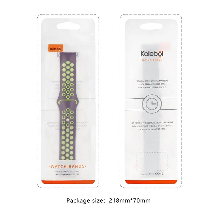 KALEBOL KLB-SSGJ-002 For Xiaomi Smart Band 8 Pro / Redmi Watch 4 Silicone Strap Dual Color - Black+Grey