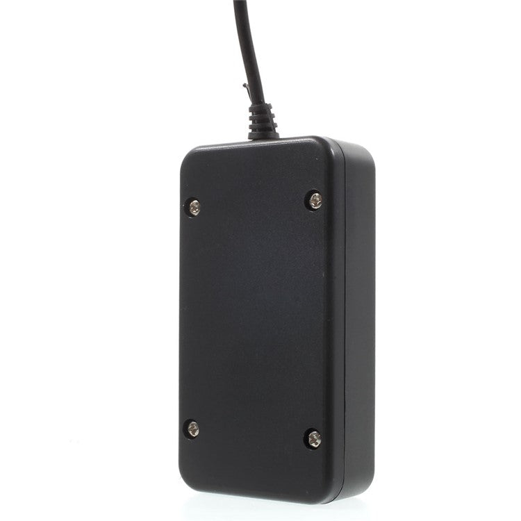 480Mbps High Speed 10-Port USB 2.0 Extender Hub with 1m Cable and Power Switch - Black