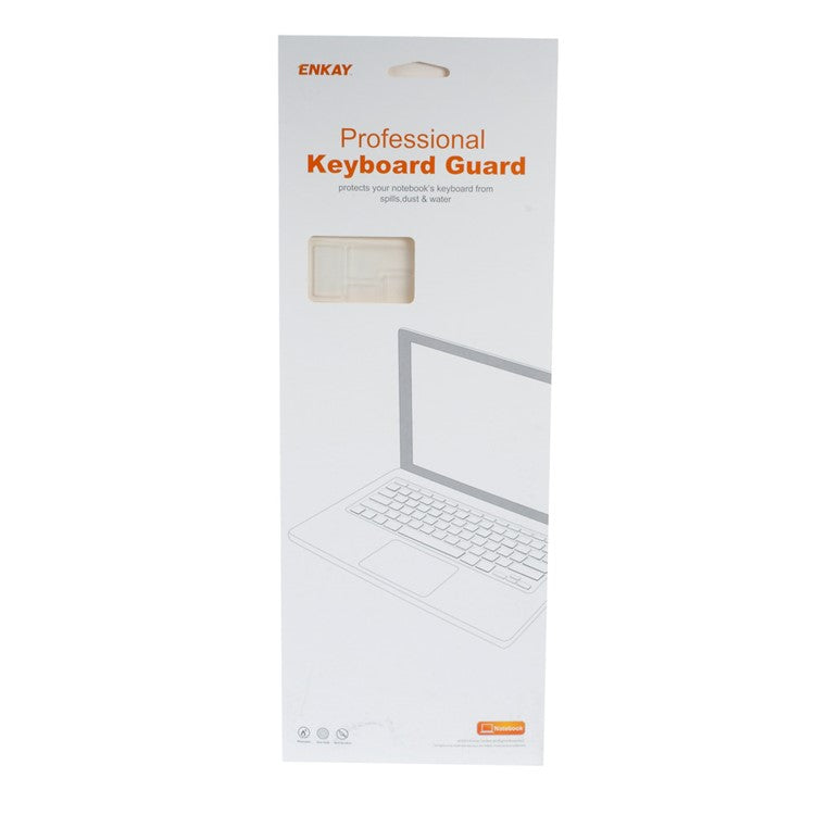 HAT PRINCE Silicone Keyboard Protector Skin for Macbook 15.4inch / 13.3inch (EU Versions)