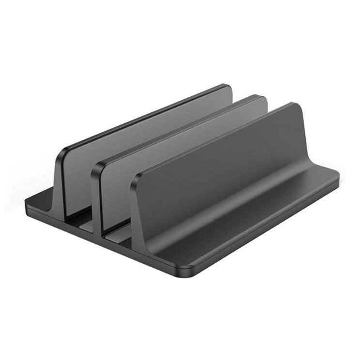 XWJ-004A Adjustable Width Double Slots Cooling Laptop Notebook Tablet Bracket Base - Black