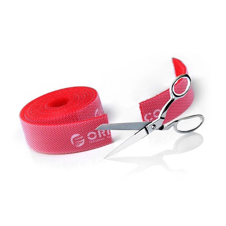 ORICO CBT-1S Cable Tie Reusable Dividable Wire Management Bands 1m/3.3ft - Red