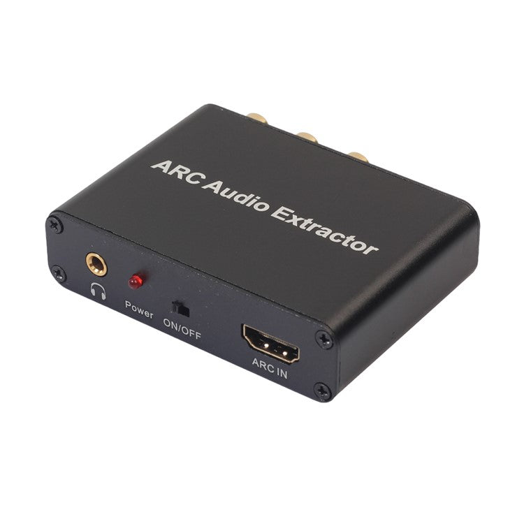HDMI ARC Audio Extractor 3.5mm Stereo Fiber Coaxial Converter