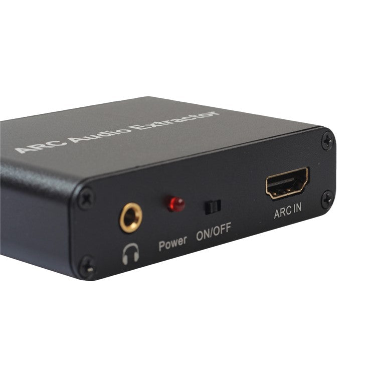 HDMI ARC Audio Extractor 3.5mm Stereo Fiber Coaxial Converter