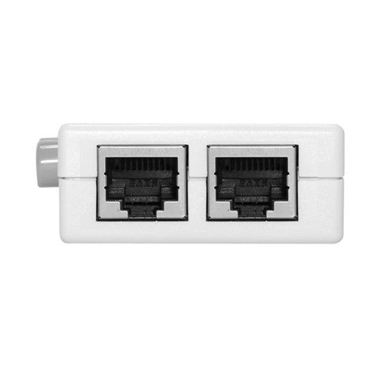 UTP STP 2 in 1 out 2 Ports RJ45 LAN CAT Network Switch Selector Internal External Networking Switcher Splitter Box