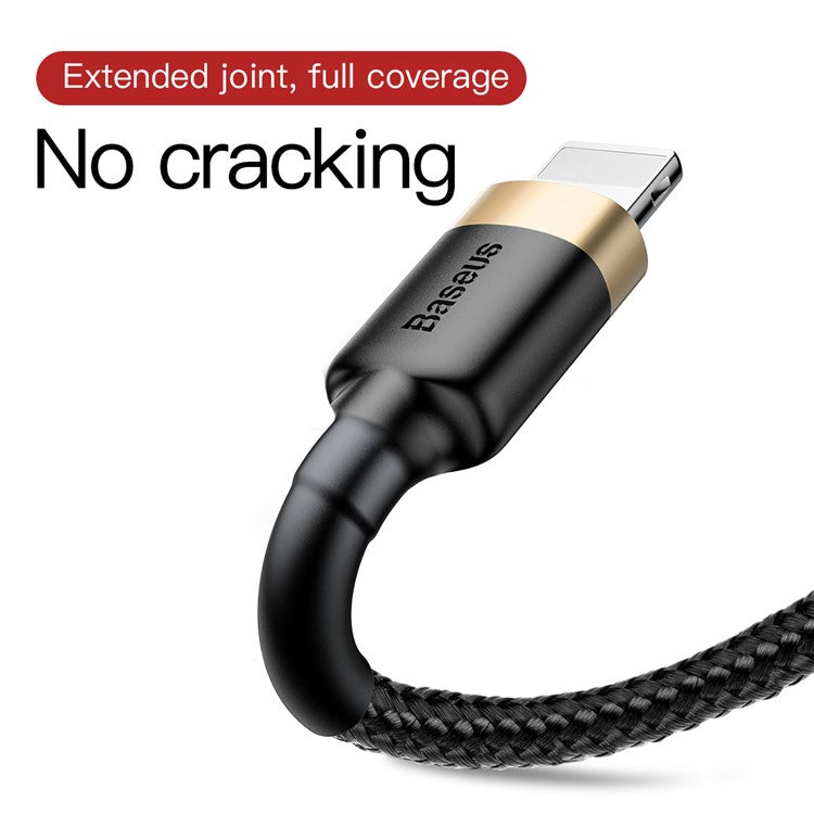 BASEUS KLF Series 3m 2A USB iP Charging Cable - Gold / Black