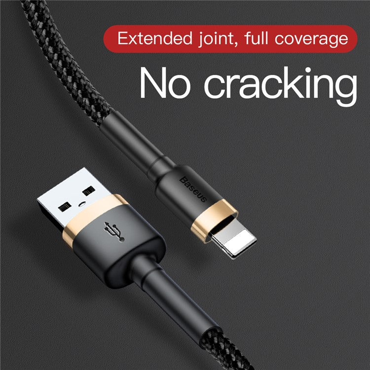 BASEUS KLF Series 3m 2A USB iP Charging Cable - Gold / Black