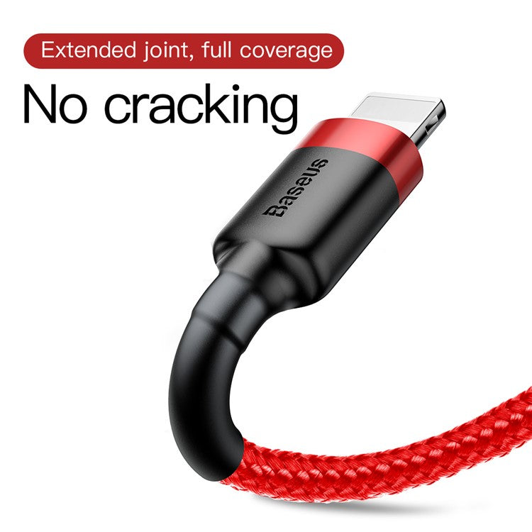 BASEUS KLF Series 3m 2A USB iP Charging Cable - Red