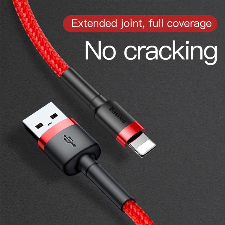 BASEUS KLF Series 3m 2A USB iP Charging Cable - Red