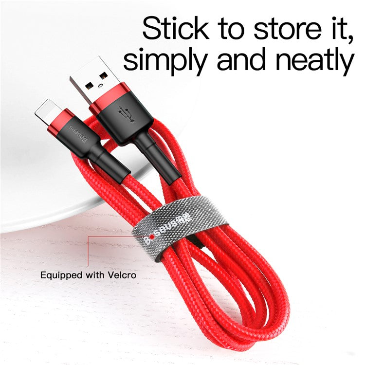 BASEUS KLF Series 3m 2A USB iP Charging Cable - Red