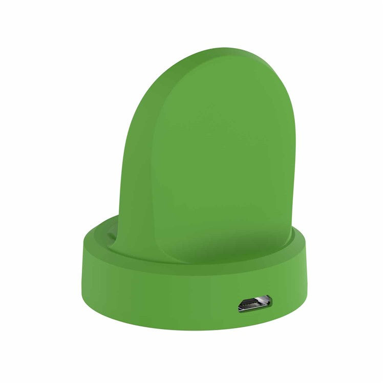 For Samsung Galaxy Watch 5 40mm 44mm / Watch 5 Pro 45mm / Watch4 Classic 46mm 42mm Charger USB Magnetic Charging Dock with Indicator - Green