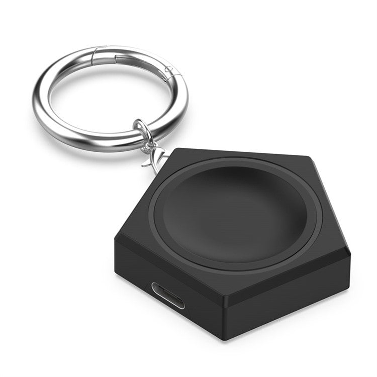 For Huawei Watch GT 3 Pro New / GT 3 / GT 2 Pro / Watch 3 / Watch Ultimate Portable Wireless Charger Smartwatch Charging Dock Cradle - Black