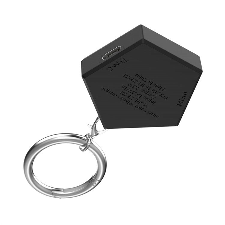 For Huawei Watch GT 3 Pro New / GT 3 / GT 2 Pro / Watch 3 / Watch Ultimate Portable Wireless Charger Smartwatch Charging Dock Cradle - Black