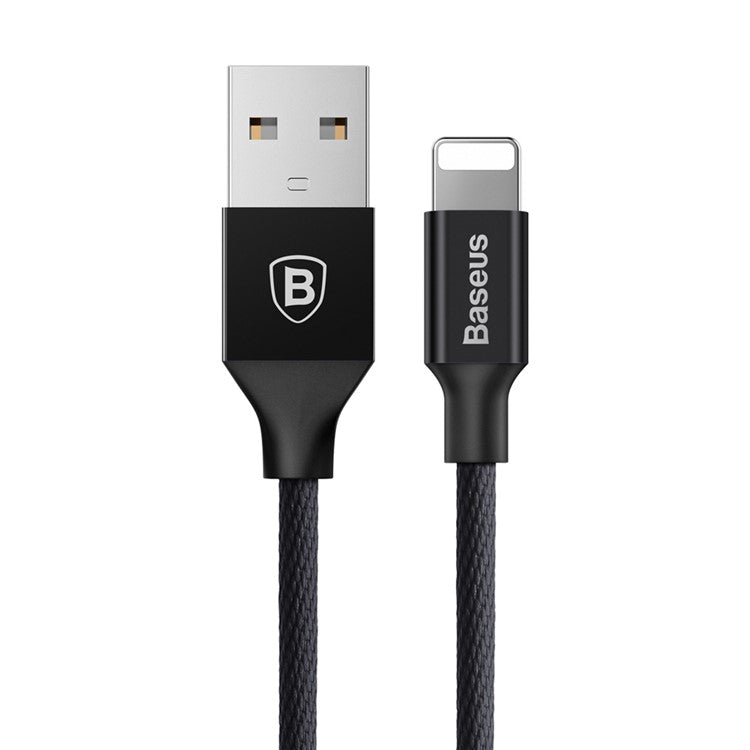 BASEUS Yiven iP to USB Cable for iPhone 7, iOS 10 Version (1.8m) - Black