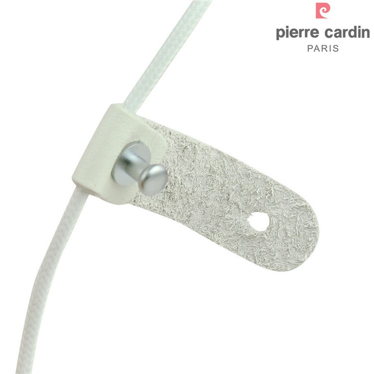 PIERRE CARDIN PCQ-E14 MFI Certified Lightning 8Pin Woven Charging Data Cable - White