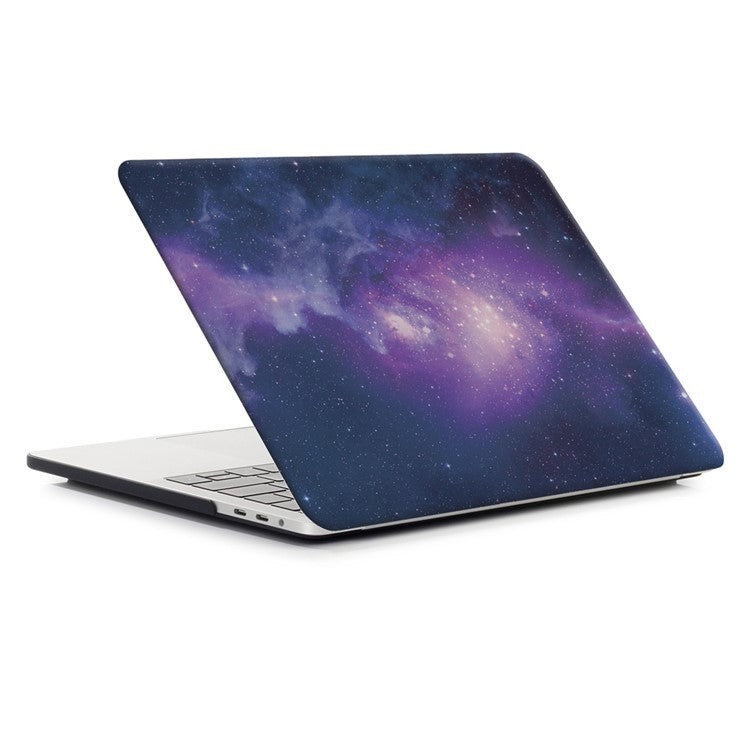 Front/Back Hard Protector Case for MacBook Air 13.3" Retina Display A2337 M1 (2020)/Air 13.3'' Retina Display A2179 (2020)/Air 13.3-inch (2019) (2018) A1932 - Starry Sky / Purple