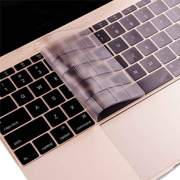 HAT PRINCE Crystal PC Case + TPU Keyboard Protector Cover for MacBook Pro 13.3 Inch A1708 without Touch Bar EU version - Black