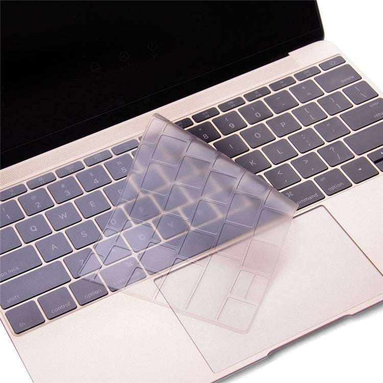 HAT PRINCE Crystal PC Case + TPU Keyboard Protector Cover for MacBook Pro 13.3 Inch A1708 without Touch Bar EU version - Black