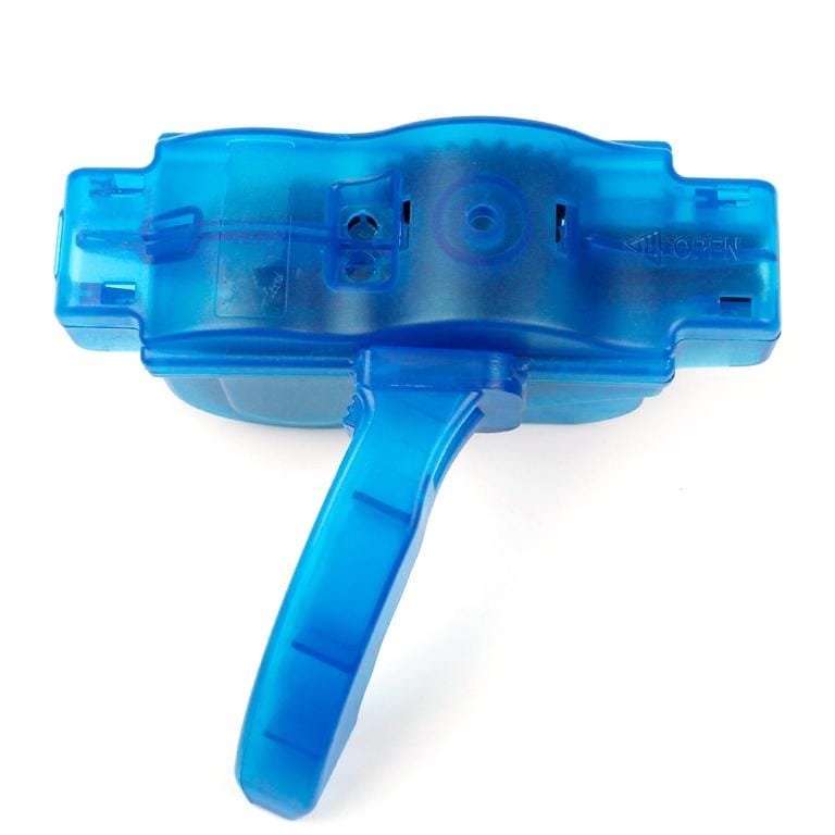 Bicycle Chain Cleaner Cycling Bike Machine Brushes Scrubber Wash Tool Kit Mountaineer Bicycle Chain Cleaner Tool Kits (Blue)