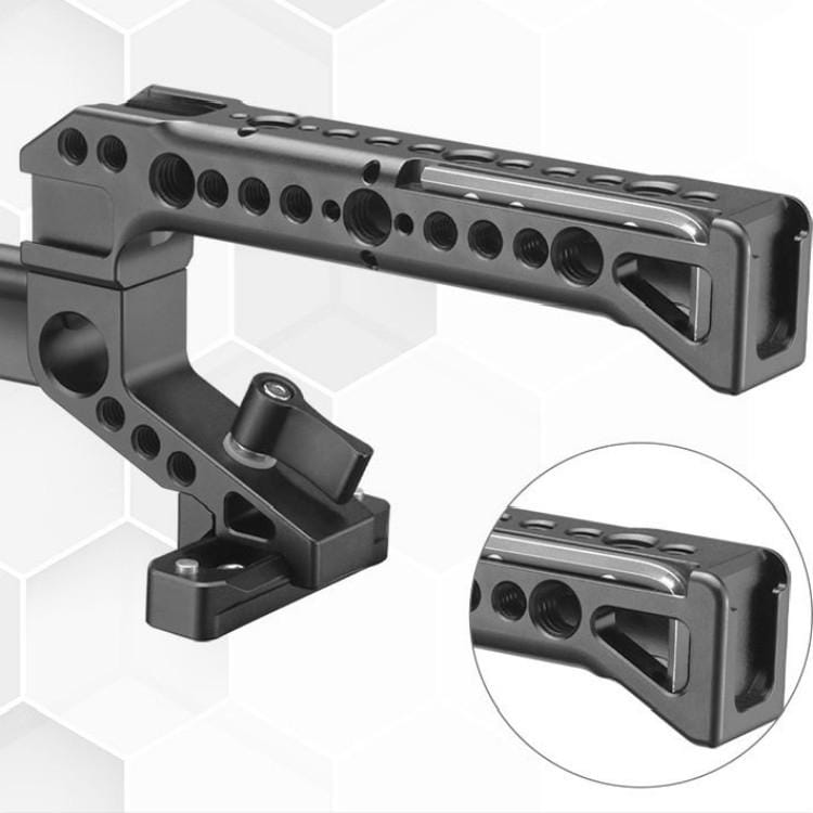 UURig R042 Hot Shoe Top Handle Grip Stabilizing Rig Cold Shoe Adapters Expand Fill Light Microphone Bracket