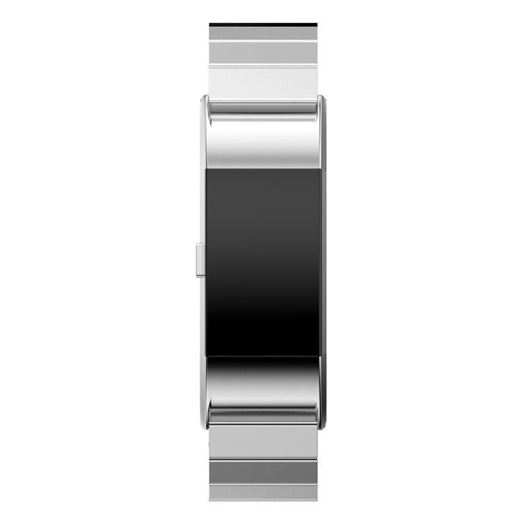 Stainless Steel Metal Watch Strap Band for Fitbit Charge 2 - Silver Color