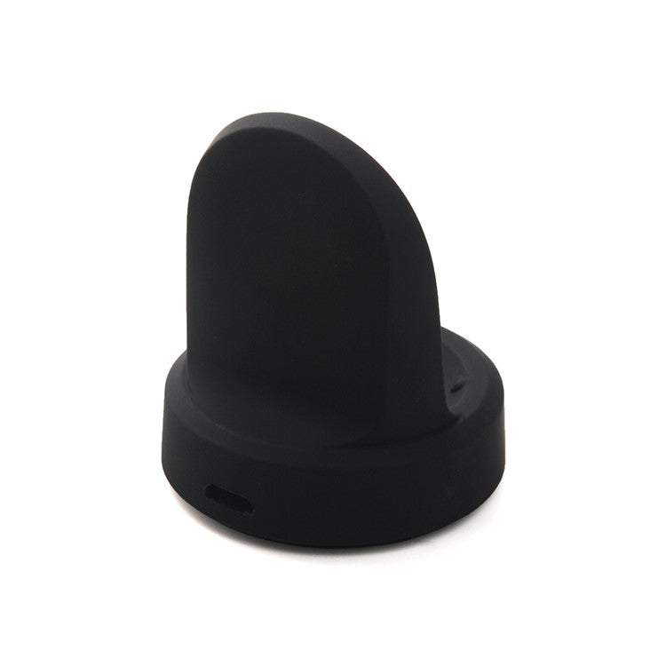 For Samsung Gear S3 Classic/S3 Frontier/SM-R600 Wireless Charging Dock Stand Watch Charger with USB Cable - Black