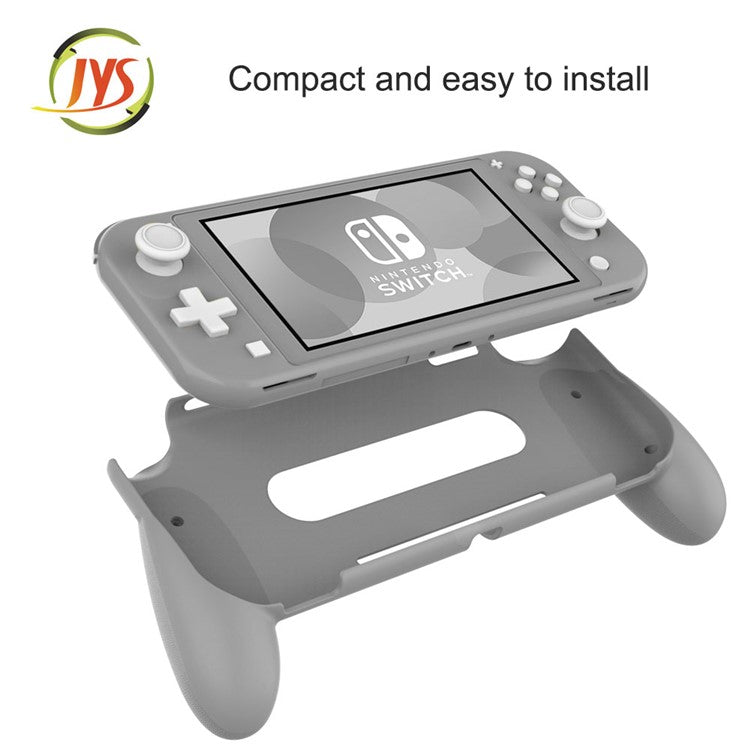 JYS Ergonomic Design for Switch Lite Main Engine Handle Type Enhances Grip JYS-SL04 Protective Shell - Grey