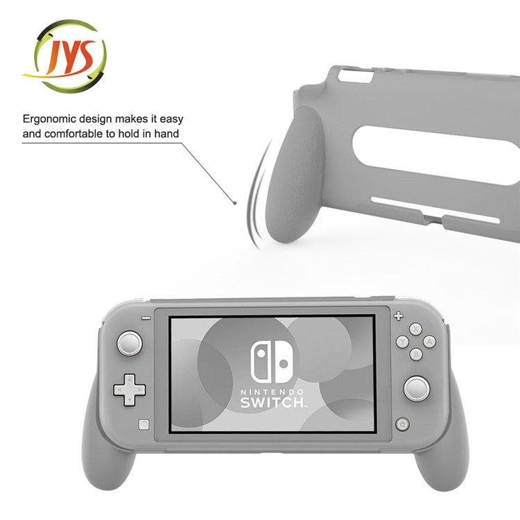 JYS Ergonomic Design for Switch Lite Main Engine Handle Type Enhances Grip JYS-SL04 Protective Shell - Grey