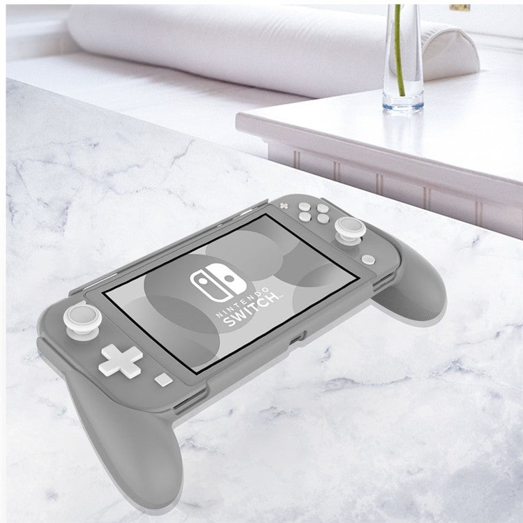 JYS Ergonomic Design for Switch Lite Main Engine Handle Type Enhances Grip JYS-SL04 Protective Shell - Grey