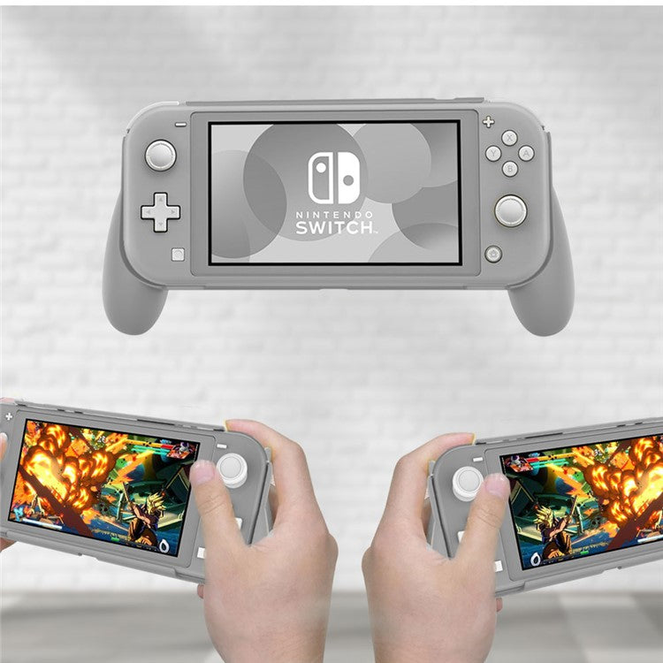 JYS Ergonomic Design for Switch Lite Main Engine Handle Type Enhances Grip JYS-SL04 Protective Shell - Grey