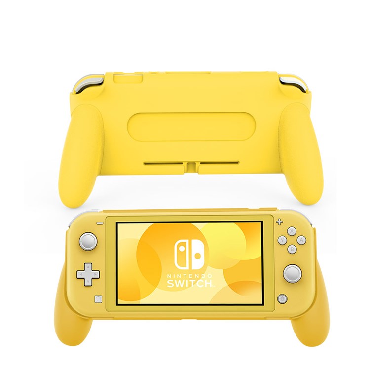 JYS Ergonomic Design for Switch Lite Main Engine Handle Type Enhances Grip JYS-SL04 Protective Shell - Yellow