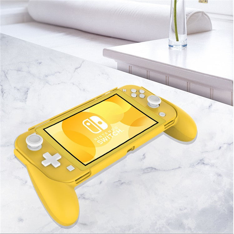 JYS Ergonomic Design for Switch Lite Main Engine Handle Type Enhances Grip JYS-SL04 Protective Shell - Yellow