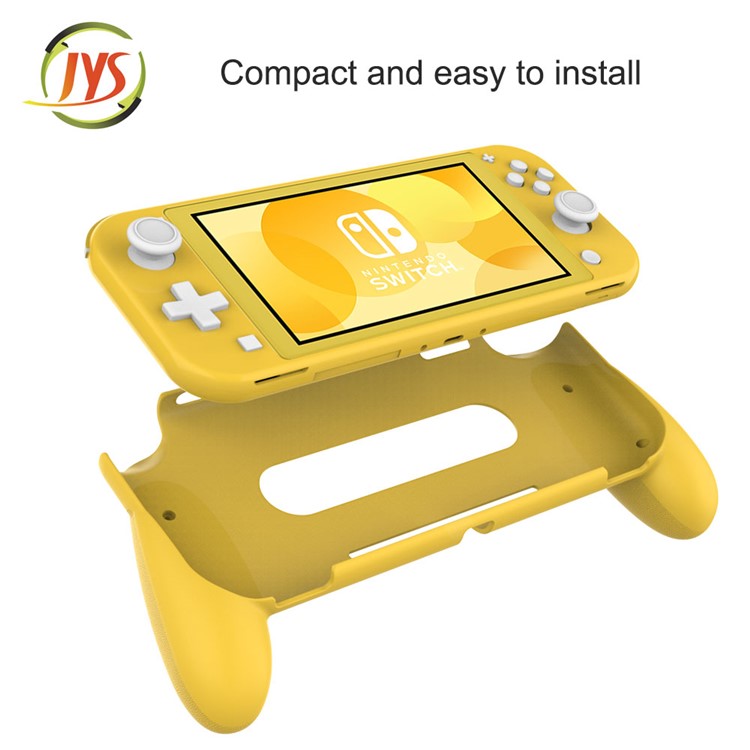 JYS Ergonomic Design for Switch Lite Main Engine Handle Type Enhances Grip JYS-SL04 Protective Shell - Yellow