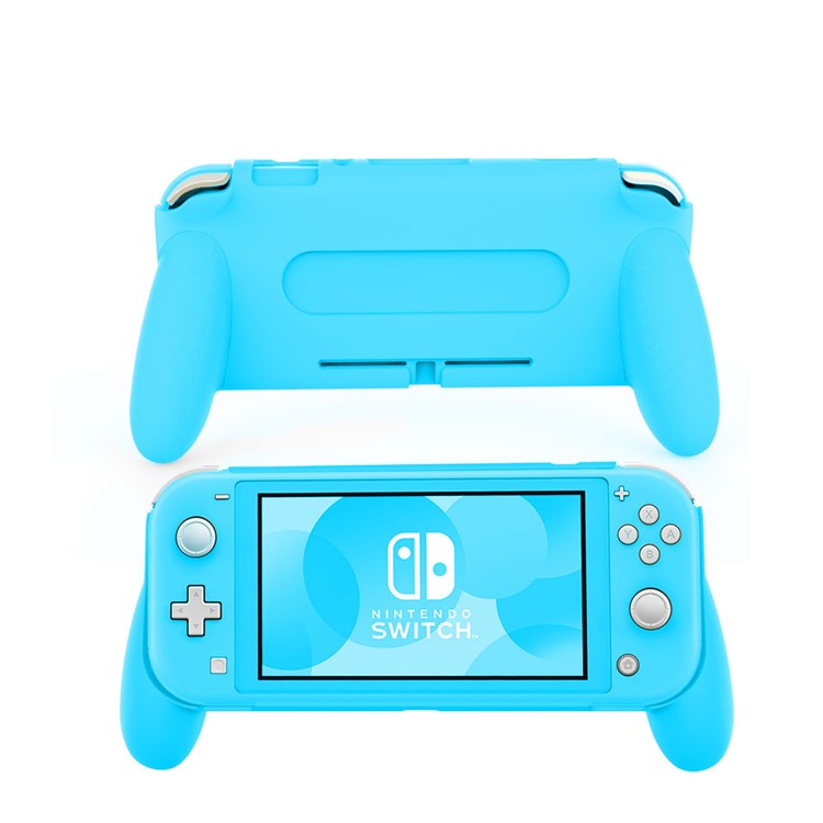 JYS Ergonomic Design for Switch Lite Main Engine Handle Type Enhances Grip JYS-SL04 Protective Shell - Blue