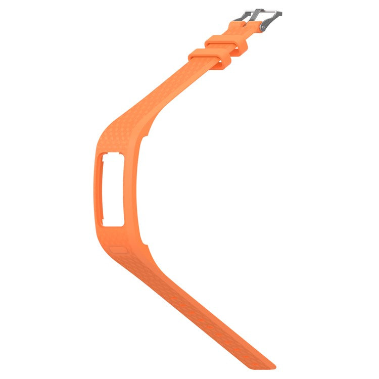 Soft Flexible Silicone Watch Strap for Garmin Vivofit 1 / Vivofit 2 - Size: L / Orange